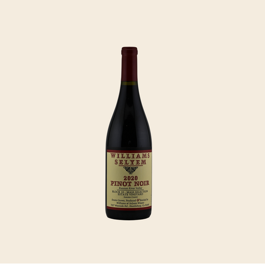 2020 Williams Selyem Mass Selection Estate Vineyard Block 10 Pinot Noir, Russian River Valley 750ml