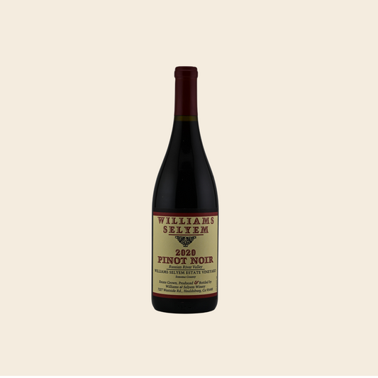 2020 Williams Selyem Estate Vineyard Pinot Noir, Russian River Valley 750ml