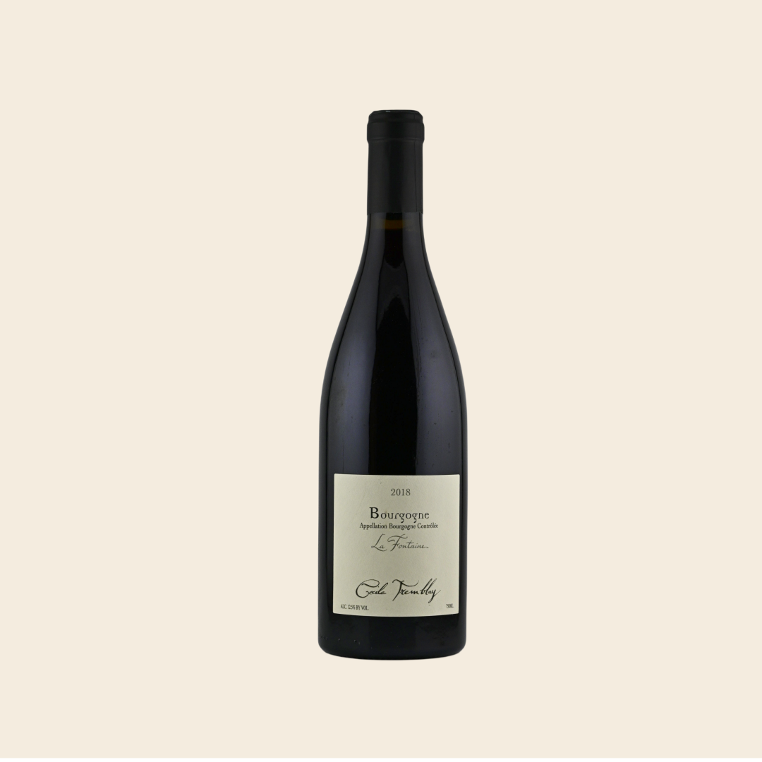 2018 Cecile Tremblay Bourgogne La Fontaine