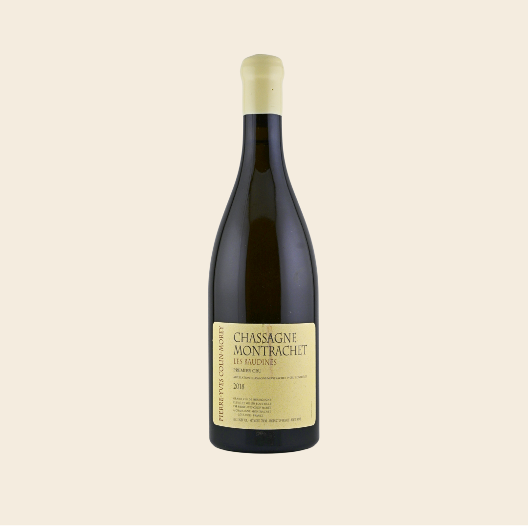 2018 Pierre-Yves Colin-Morey Chassagne-Montrachet Les Baudines, 1er Cru, 750ml